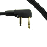 CC0304- Coil Cord for Kenwood 2-Pin